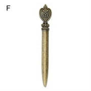 KIPPI Letter Opener Retro Envelope Cutter Metal Lightweight Hand Mail Slitter Paper Cut Tool Portable Letter Opening Cutter,Open Envelopes with Ease J1T4