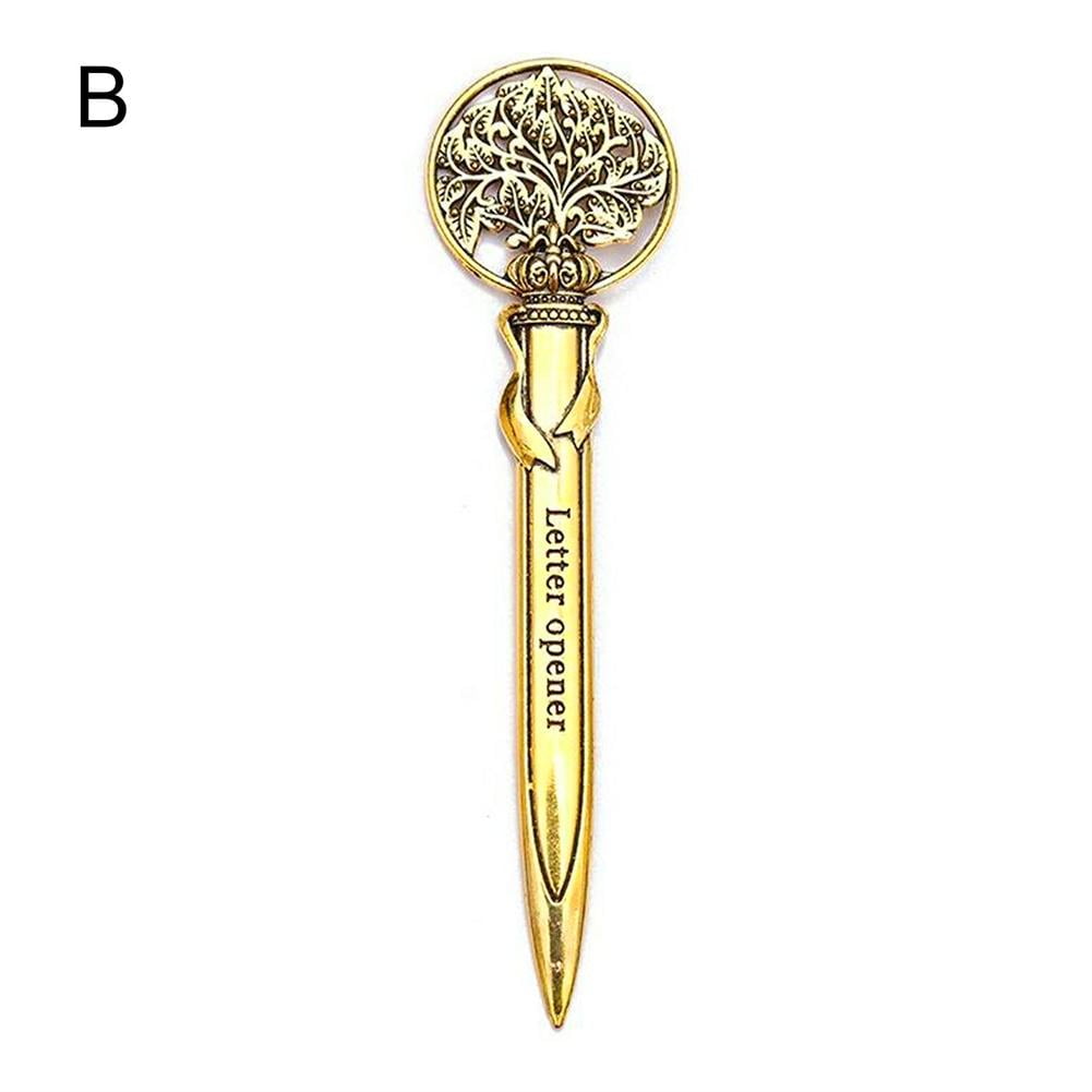 1pc Mini Letter Opener Envelope Knife Paper Cutter And Rope Cutter Tool  With Random Color