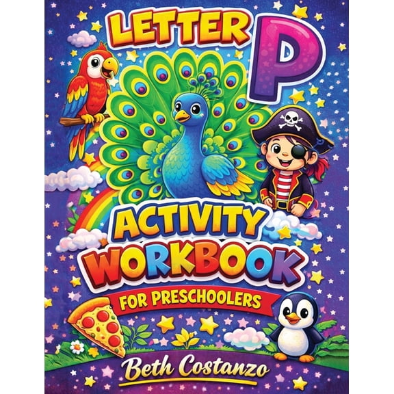 Letter P Activity Workbook - For Preschoolers, (Paperback)