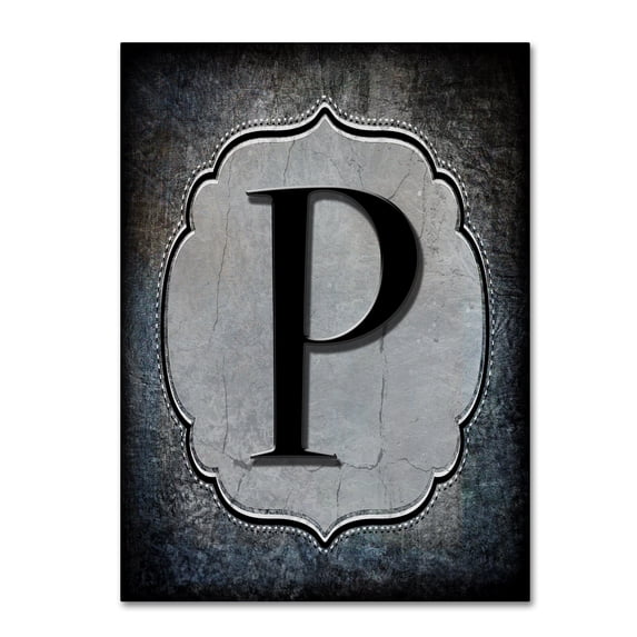 Letter P' Canvas Art by LightBoxJournal