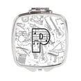 thumbnail image 1 of Letter P Musical Note Letters Compact Mirror, 1 of 1
