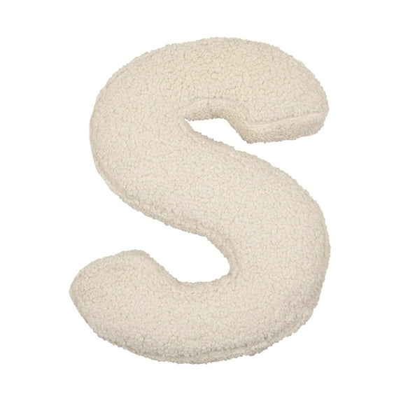 Letter Pillow, Letter Pillows English Alphabet Decor, Cozy Throw Pillow A to Z Letter Pillows Soft Throw Cushion for Sofa Bedroom Living Room