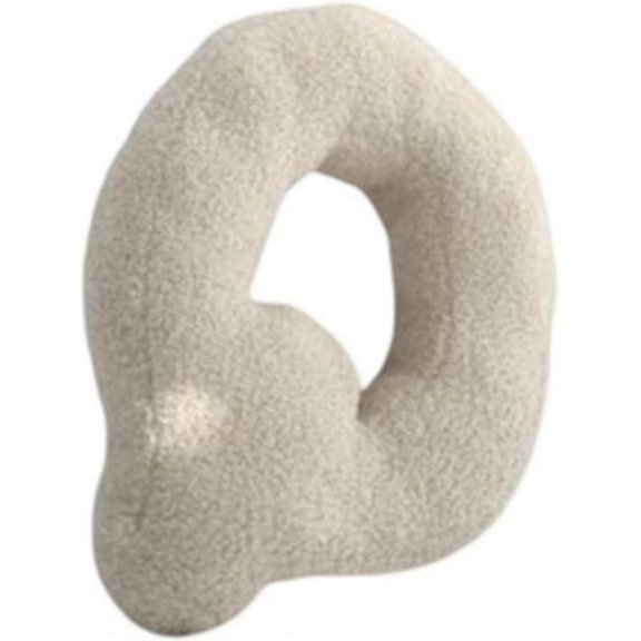 Letter Pillows, Cute Soft Plush Letter Decorative Pillows English Alphabet Throw Pillows Cushion for Living Room Sofa Couch Bed Car Decoration