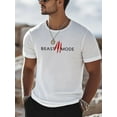 thumbnail image 1 of Letter Printed Cotton T-Shirt for Men Graphic Tees For Men Boys T-Shirt Funny Shirt, 1 of 6