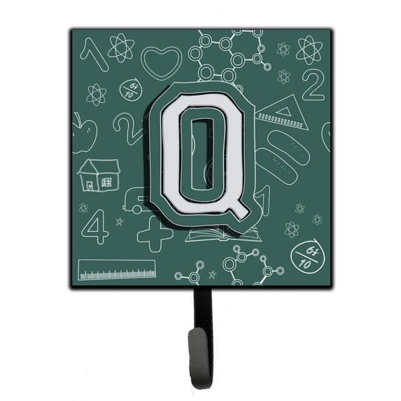 Letter Q Back to School Initial Leash or Key Holder