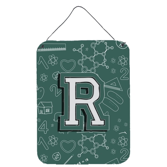 Letter R Back to School Initial Wall or Door Hanging Prints
