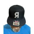 thumbnail image 1 of Letter R Embroidered Black Hat, 1 of 1