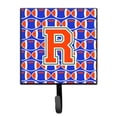 thumbnail image 1 of Letter R Football Green Blue and Orange Leash or Key Holder, 1 of 1