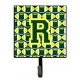 thumbnail image 1 of Letter R Football Green and Yellow Leash or Key Holder, 1 of 1