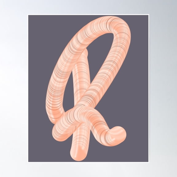 Letter R Monogram R Poster Wall Art Modern Wall Decor Wall Art Home Decor Home Decor Office Wall Art