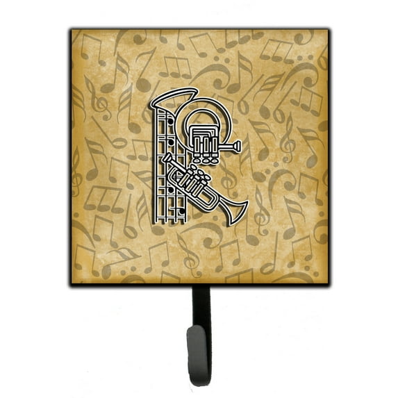 Letter R Musical Instrument Alphabet Leash or Key Holder