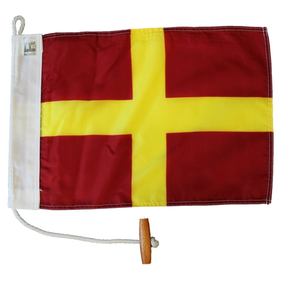 Letter R - Nautical Code Signal Nylon Flag