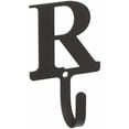 thumbnail image 1 of Home Indoor Modern Decorative Black Letter R - Wall Hook Small, 1 of 1