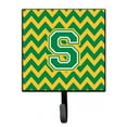 thumbnail image 1 of Letter S Chevron Green and Gold Leash or Key Holder, 1 of 1