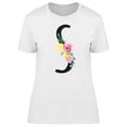 thumbnail image 1 of Letter S Floral Ornaments Tee Women's -Image by Shutterstock, 1 of 2