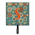 thumbnail image 1 of Letter S Flowers Retro Blue Leash or Key Holder, 1 of 1