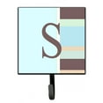thumbnail image 1 of Letter S Initial Monogram - Blue Stripes Leash or Key Holder, 1 of 7