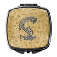 thumbnail image 1 of Letter S Musical Instrument Alphabet Compact Mirror, 1 of 4