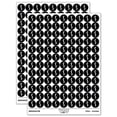 thumbnail image 1 of Letter S Uppercase Felt Marker Font 200+ Round Stickers - Black - Matte Finish - 0.50" Size, 1 of 3