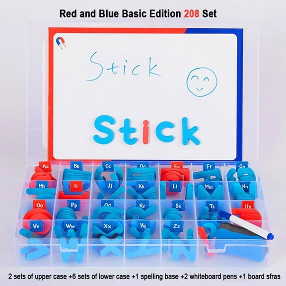 Letter Set 104/208 With Plate Foam Letters For Preschool Children Spelling And Learning Color Education Refrigerator Sensory for Toddlers 1-3 Cognition Games for Kids Addition Games up to 100 Bead