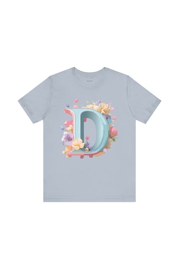 Letter Shirt, Letter D Shirt