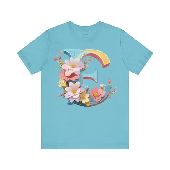 Letter Shirt, Letter E Shirt
