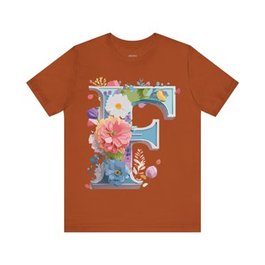 Letter Shirt, Letter F Shirt