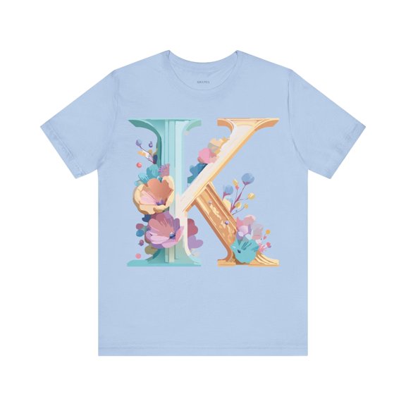 Letter Shirt, Letter K Shirt