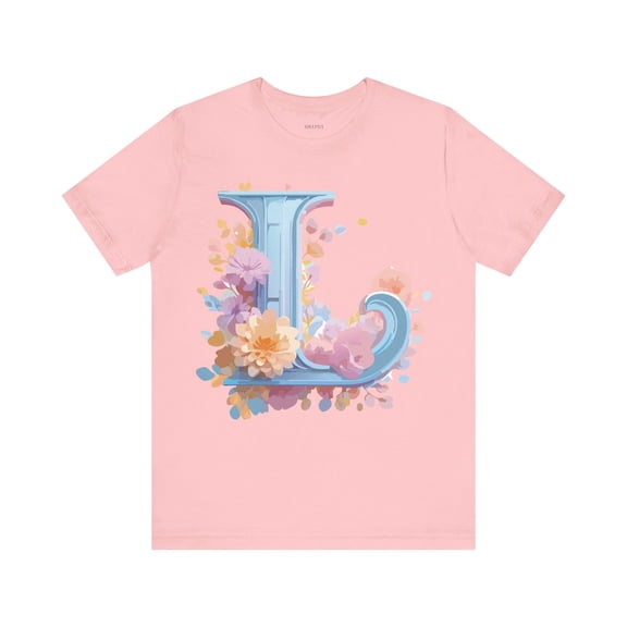 Letter Shirt, Letter L Shirt