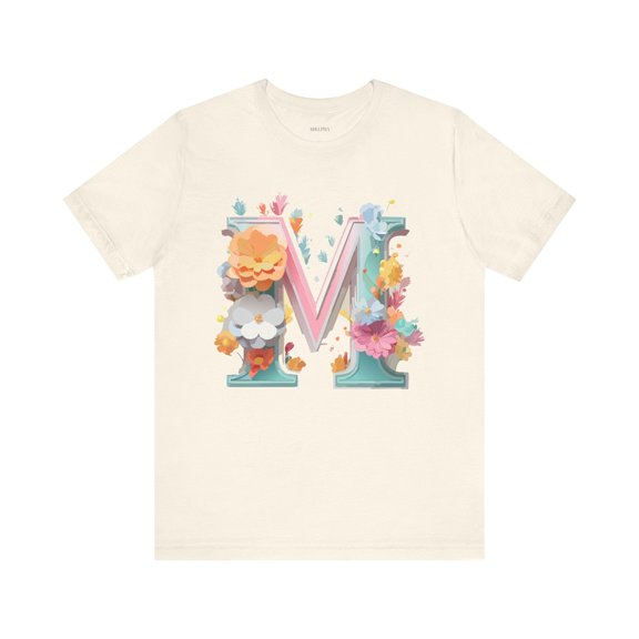 Letter Shirt, Letter M Shirt