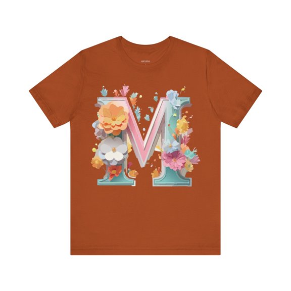Letter Shirt, Letter M Shirt