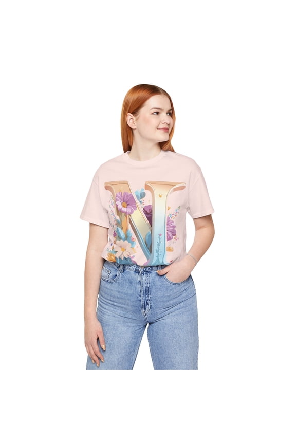 Letter Shirt, Letter N Shirt