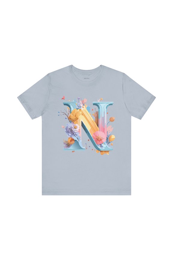 Letter Shirt, Letter N Shirt