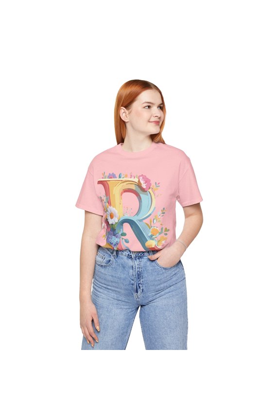 Letter Shirt, Letter R Shirt