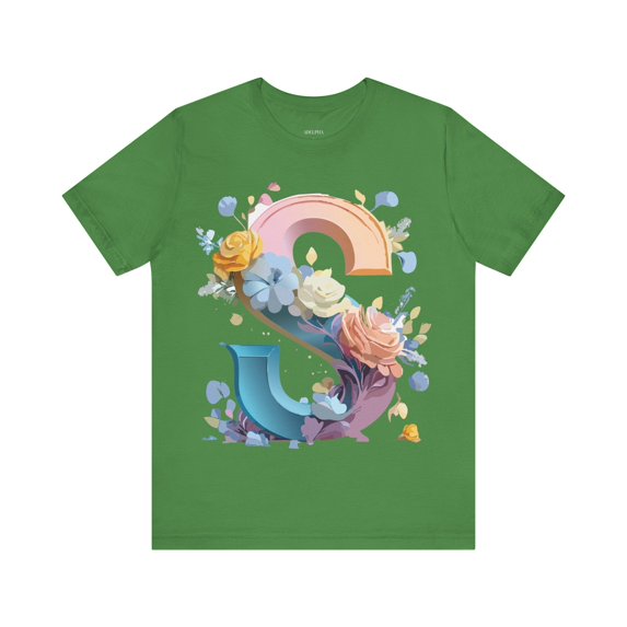 Letter Shirt, Letter S Shirt