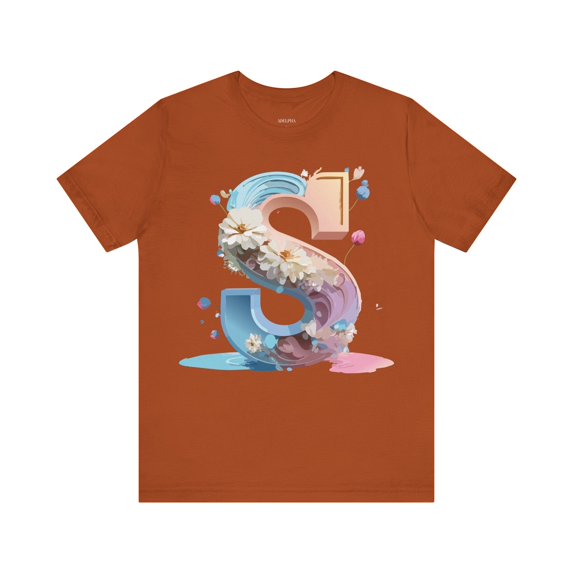 Letter Shirt, Letter S Shirt