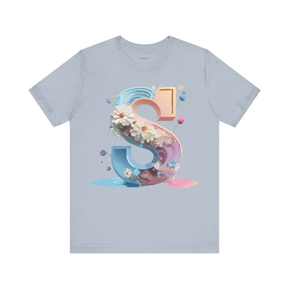 Letter Shirt, Letter S Shirt