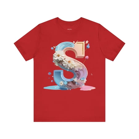 Letter Shirt, Letter S Shirt