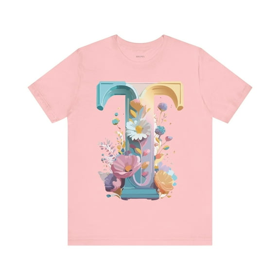 Letter Shirt, Letter T Shirt