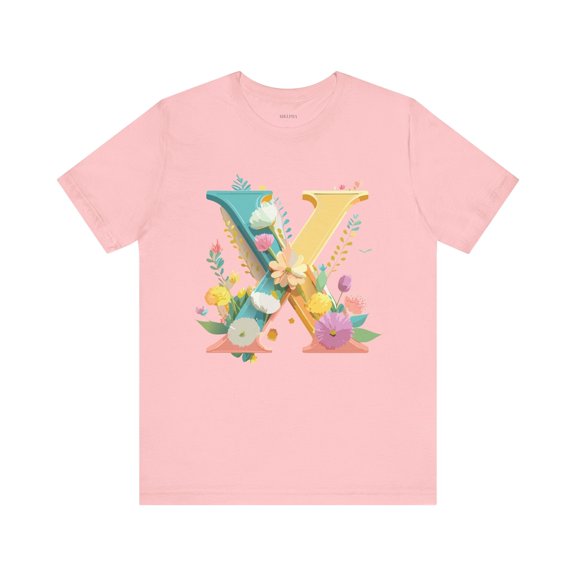 Letter Shirt, Letter X Shirt