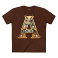 thumbnail image 1 of Letter Shirt, Shirt with Letters, Tee Shirt with Gold Letters, 1 of 17