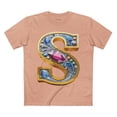 thumbnail image 1 of Letter Shirt, Shirt with Letters, Tee Shirt with Gold Letters, 1 of 18