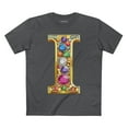 thumbnail image 1 of Letter Shirt, Shirt with Letters, Tee Shirt with Gold Letters, 1 of 18
