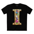 thumbnail image 1 of Letter Shirt, Shirt with Letters, Tee Shirt with Gold Letters, 1 of 18