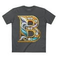 thumbnail image 1 of Letter Shirt, Shirt with Letters, Tee Shirt with Gold Letters, 1 of 17