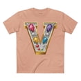 thumbnail image 1 of Letter Shirt, Shirt with Letters, Tee Shirt with Gold Letters, 1 of 18