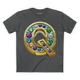 thumbnail image 1 of Letter Shirt, Shirt with Letters, Tee Shirt with Gold Letters, 1 of 18