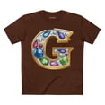 thumbnail image 1 of Letter Shirt, Shirt with Letters, Tee Shirt with Gold Letters, 1 of 18
