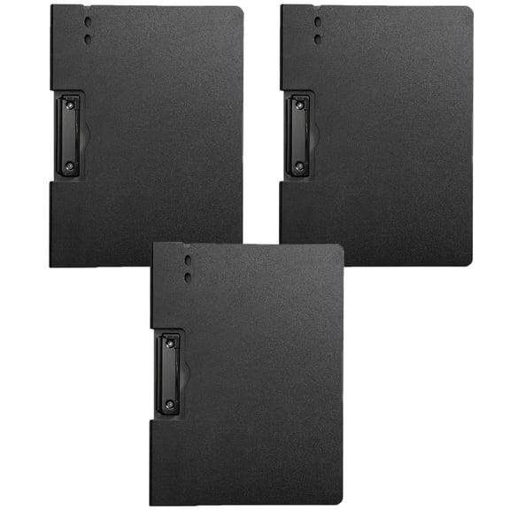 Letter Size Binder Punchless with Spring Action Clamp, Documents Folder with Side Clamp Letter Size Clip File Folder