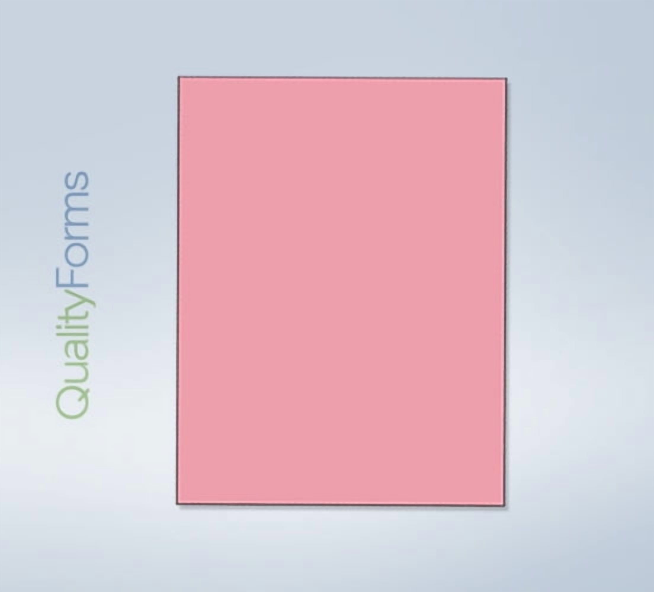 Letter Size Carbon Copy Paper CFB Pink
